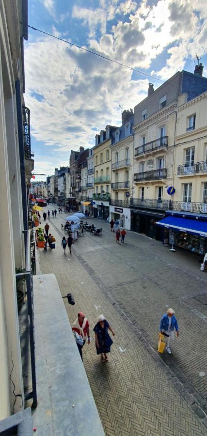 Les Balcons De Dieppe - Appartement 1Er Etage - Certifie 3 Etoiles Au Coeur De La Rue Pietonne エクステリア 写真